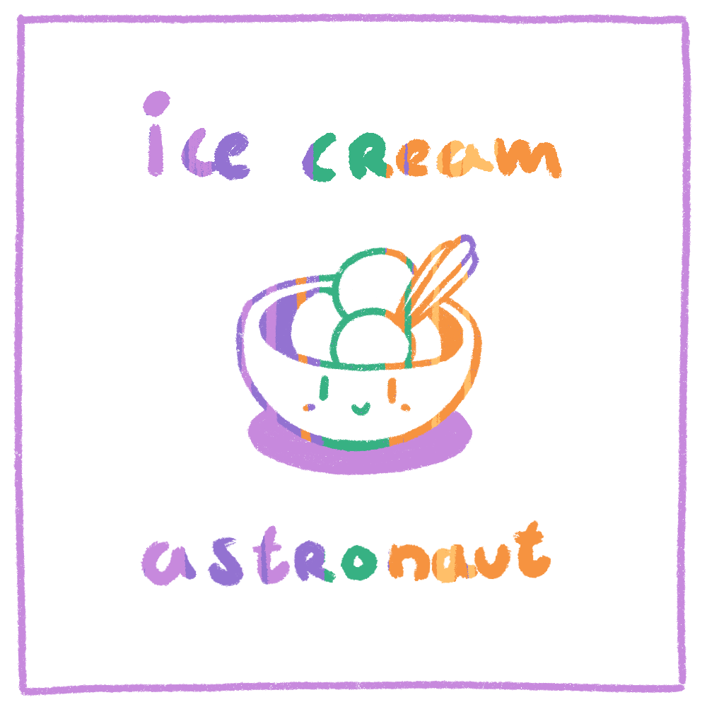 ice cream astronaut